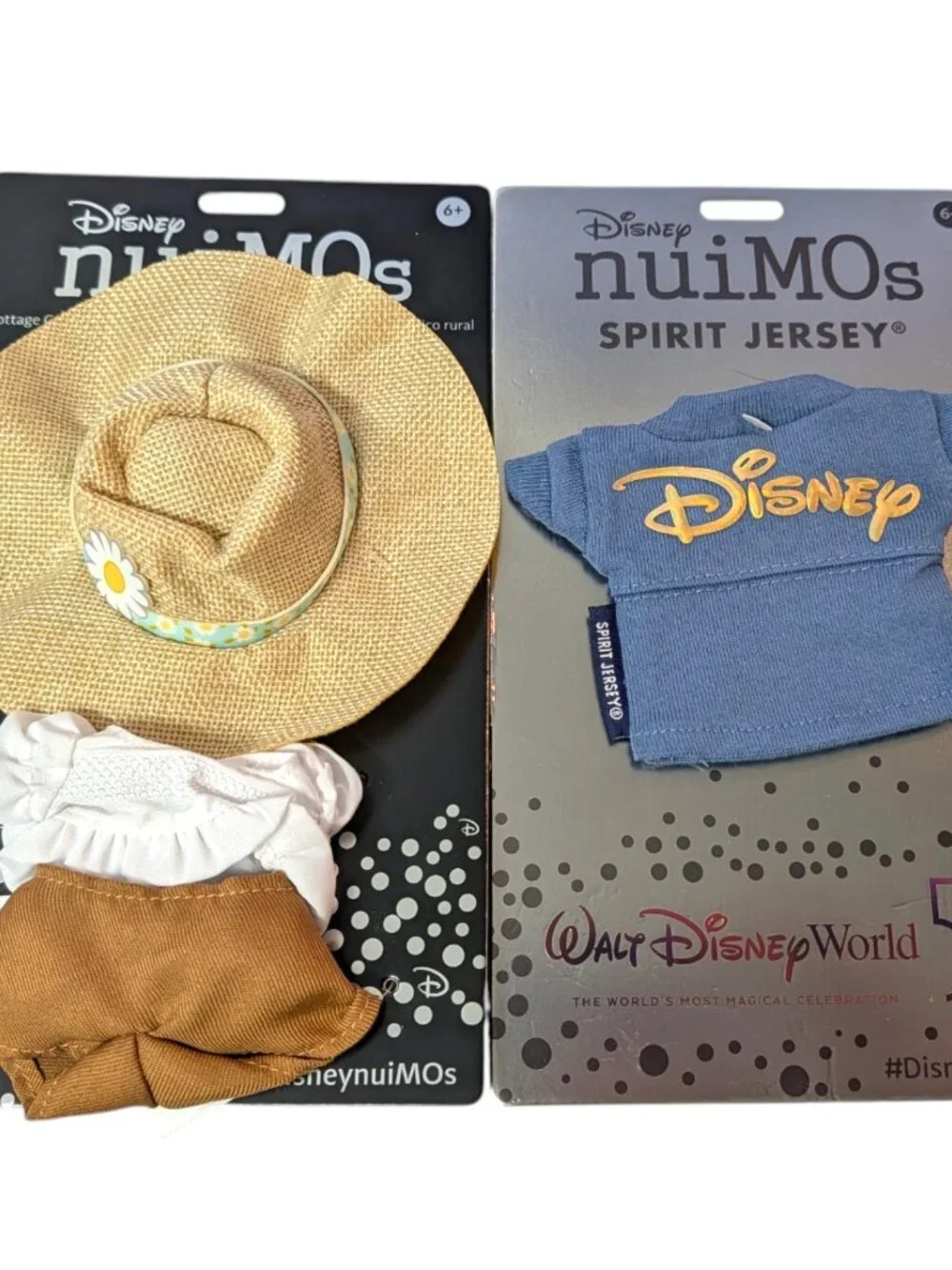 Set of 2 NEW Disney Nuimos Cottage Core Collection Outfit and Spirit Jersey 50th